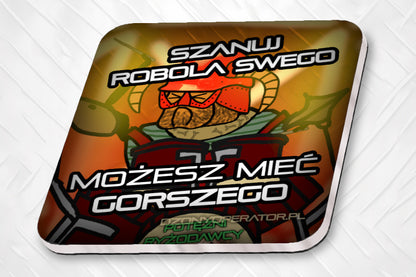 Szanuj robola swego, możesz mieć gorszego - Magnes na pralkę