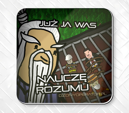 Już ja was NAUCZĘ ROZUMU - Magnes na pralkę
