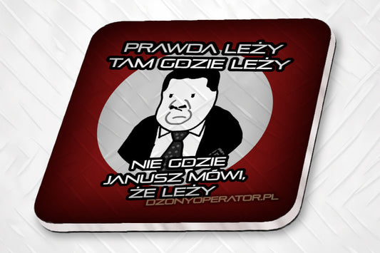 Prawda leży TAM GDZIE LEŻY - Magnes na pralkę