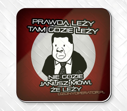 Prawda leży TAM GDZIE LEŻY - Magnes na pralkę