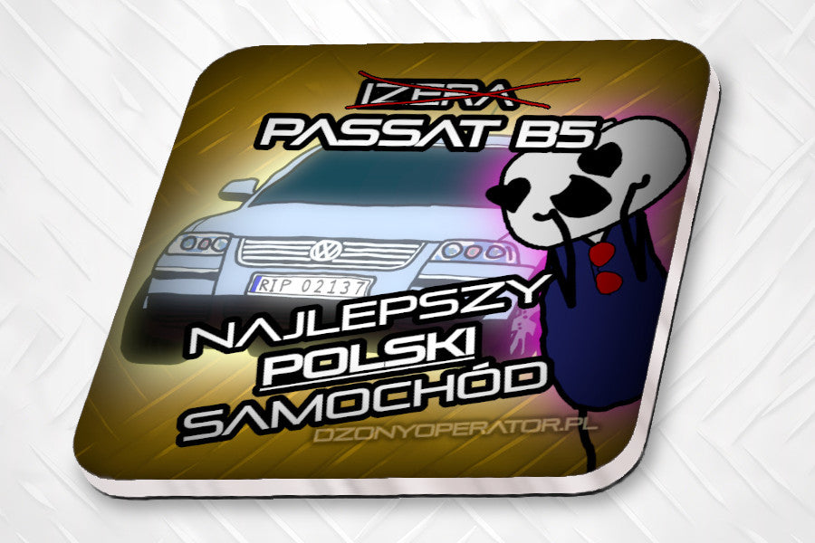 Nie Izera. TYLKO PASSAT - Magnes na pralkę