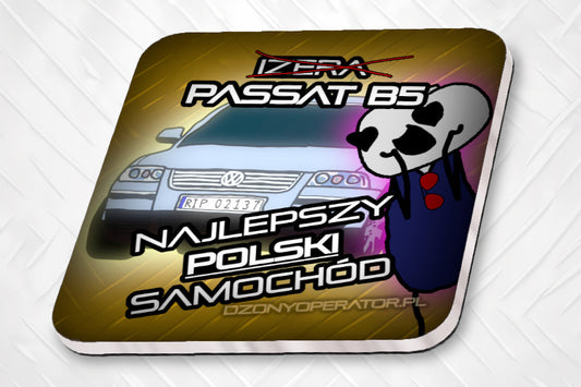 Nie Izera. TYLKO PASSAT - Magnes na pralkę