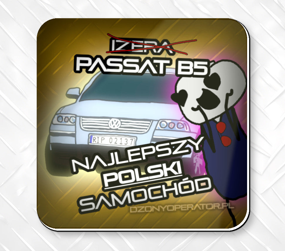 Nie Izera. TYLKO PASSAT - Magnes na pralkę