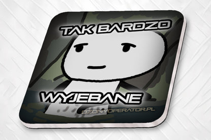 Tak bardzo wyjebane - Magnes na pralkę