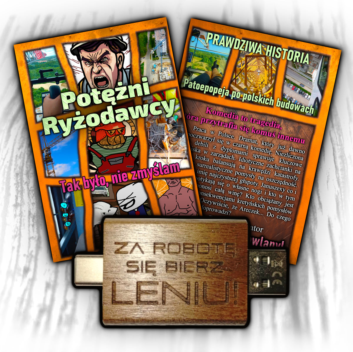 Potężni Ryżodawcy - Na prezent drewniany Audiobook